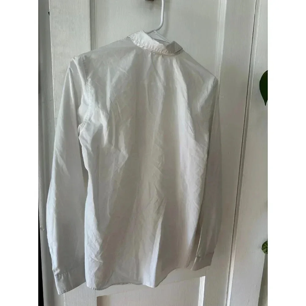 H&M Youth boy size 18 white button down